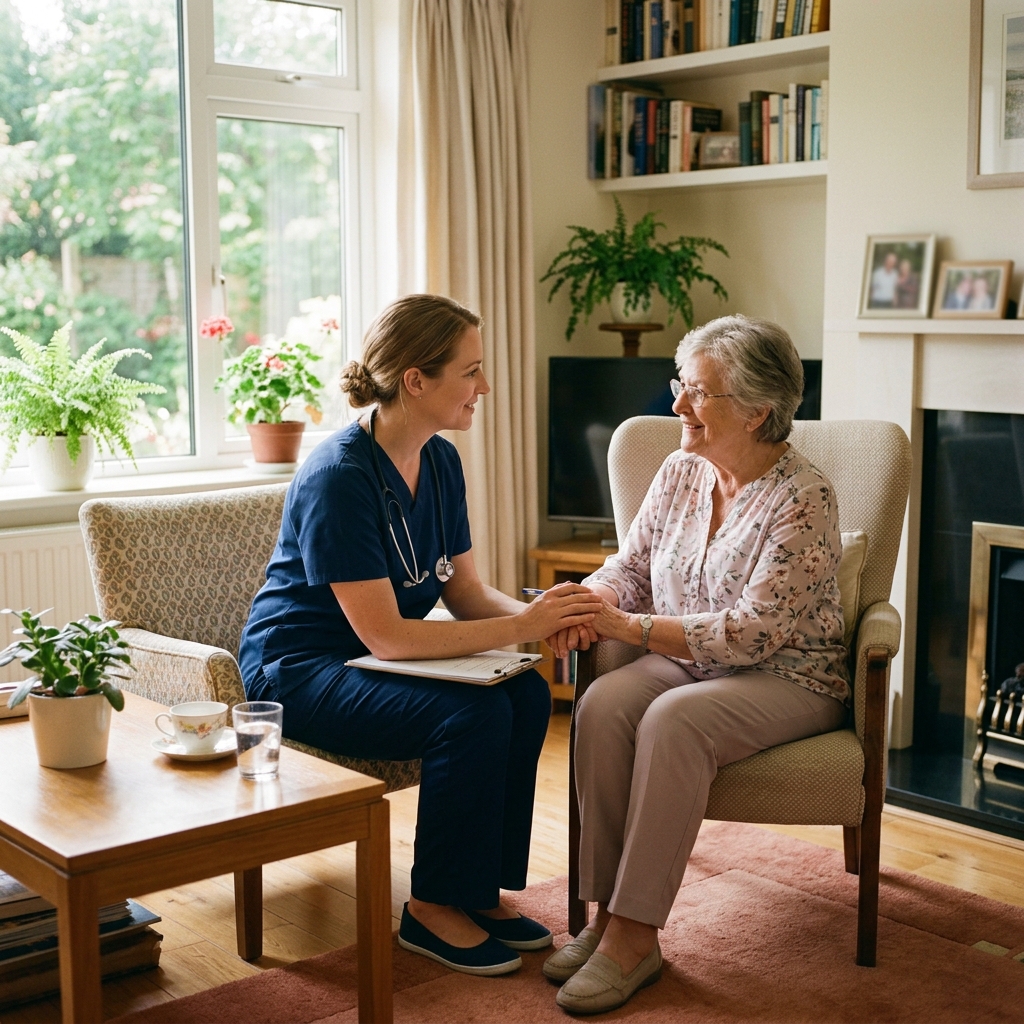 Doctor performing chronic kidney disease telehealth consultation with a rural patient